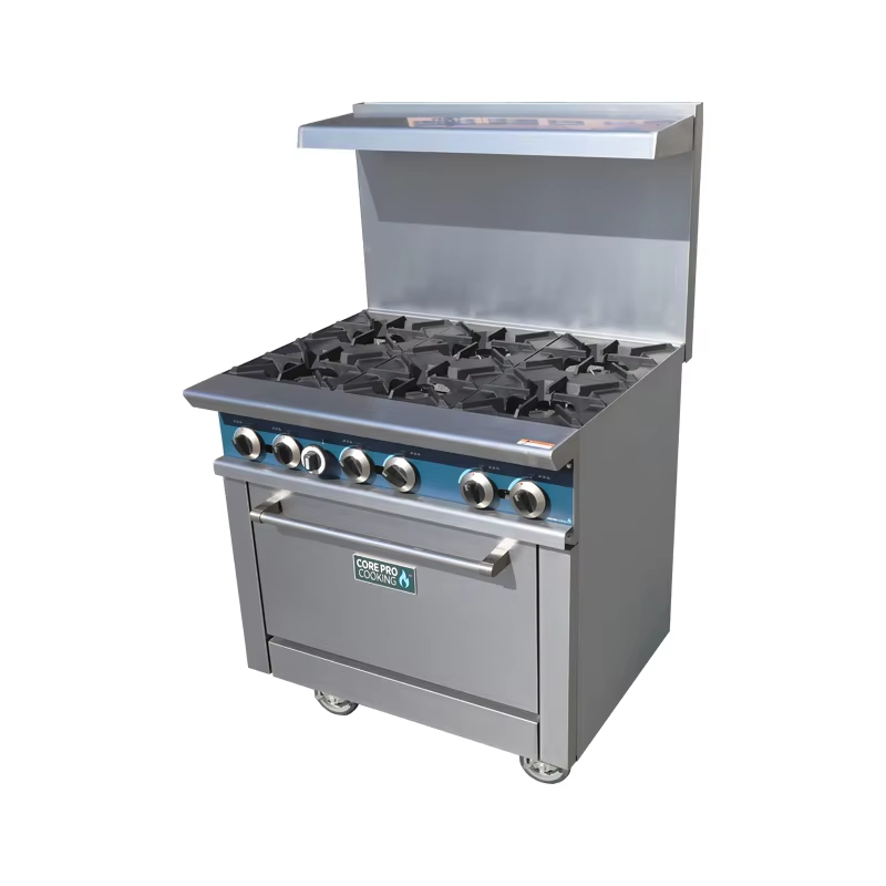 Range Commercial Kitchen - معدات المطبخ التجارية قائمة بذاتها من