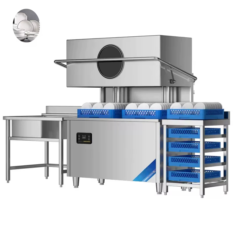 Commercial Kitchen Hoods - غسالة أطباق تجارية سريعة مخصصة، آلة