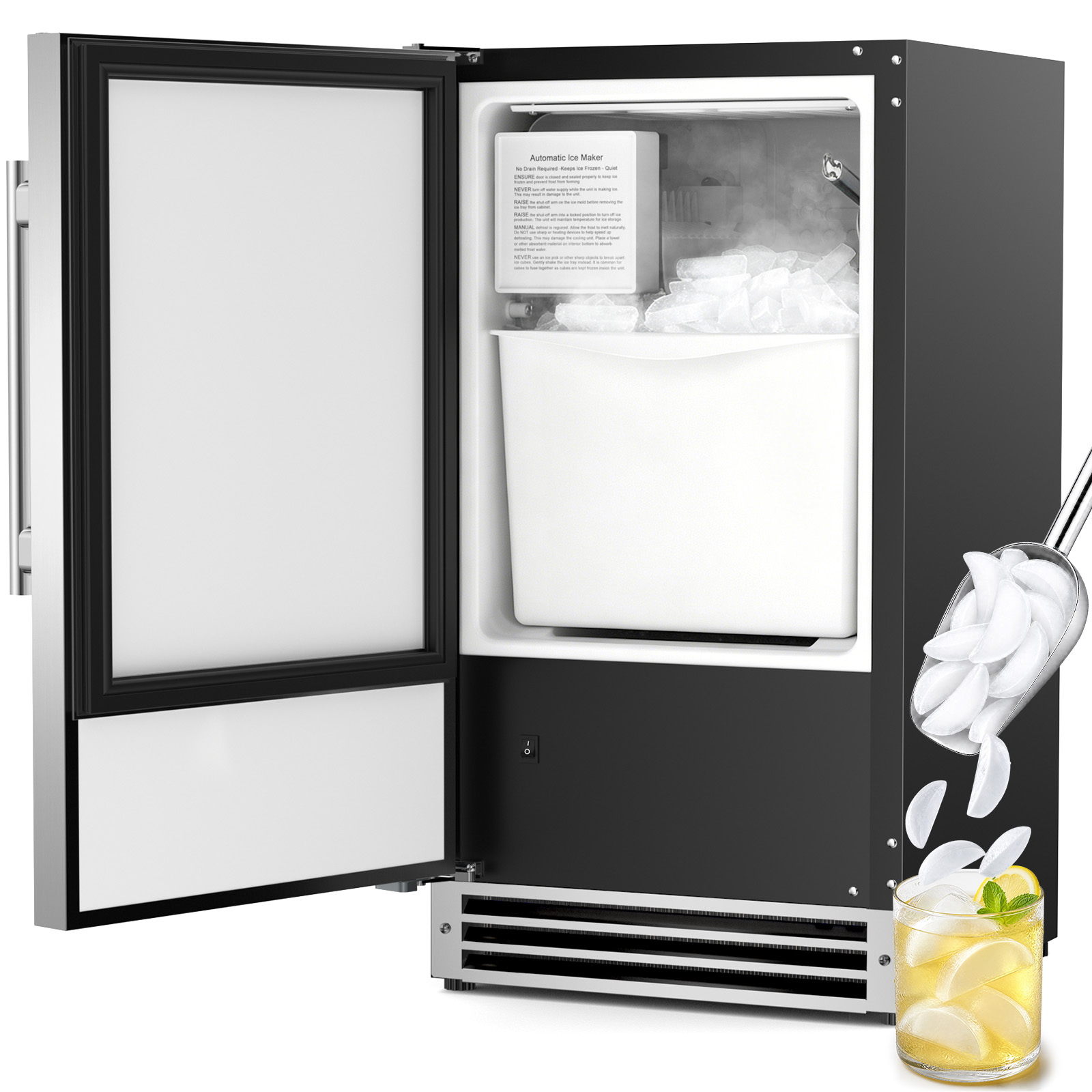 Commercial Kitchen Bin - صانع الثلج تحت الطاولة، آلة صنع