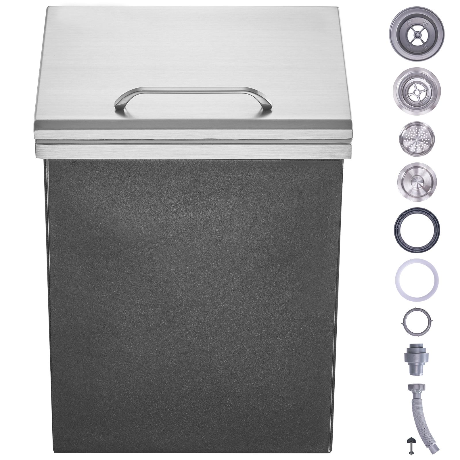 Commercial Kitchen Bin - صندوق ثلج قابل للتركيب، 14 بوصة