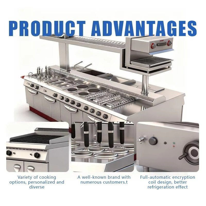 موقد طهي متكامل للمطاعم الغربي - مراجعة Range Commercial Kitchen وسعره