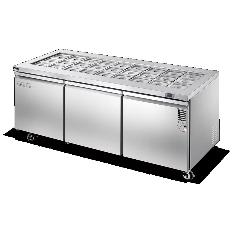 ثلاجة تجارية للوضع على الطاولة - مراجعة Commercial Kitchen Worktops وسعره