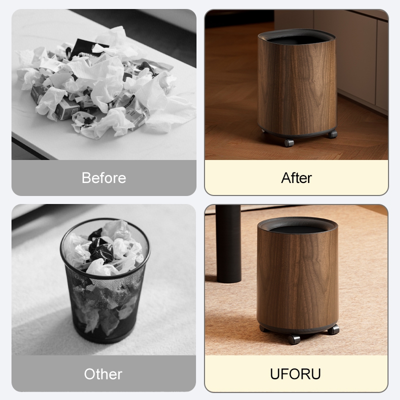 سلة مهملات UFORU عصرية بتصميم  - مراجعة Commercial Kitchen Bin وسعره